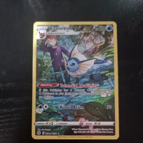 Pokémon tcg vaporeon - pokémon,