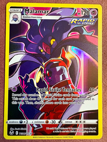 Pokémon tcg malamar holo - pokémon,