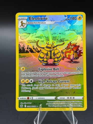 Electivire gg08 gg70 crown - electivire, gg08/gg70