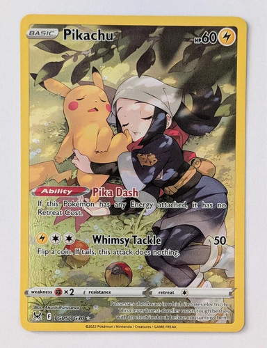 Pokémon tcg pikachu lost - pokémon,