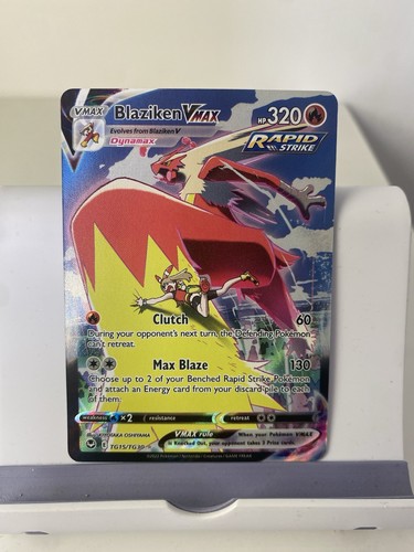 Pokémon tcg blaziken vmax - pokémon,