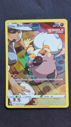 Rockruff holo ultra rare - rockruff,