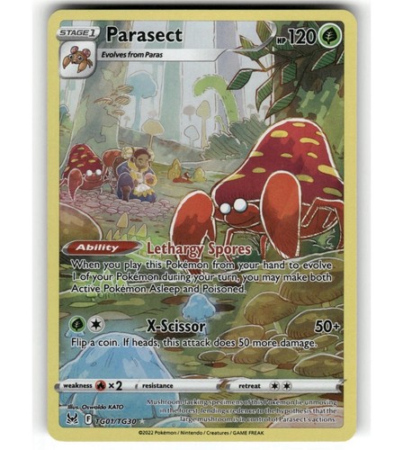 Parasect tg01 tg30 lor - parasect, lost