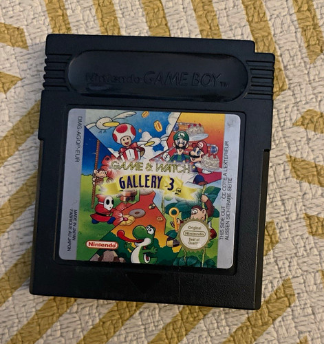 Nintendo game watch gallery - game, &