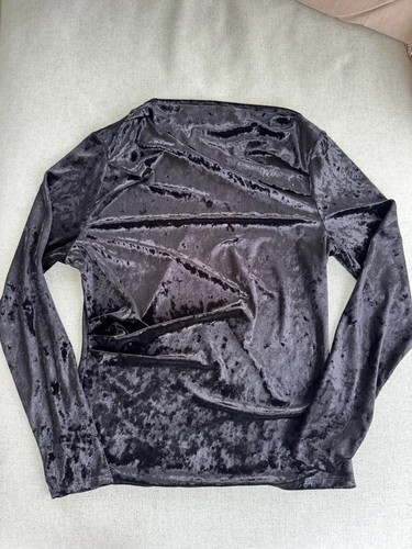 Gallery black crushed velvet - crushed,