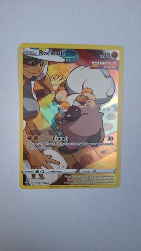 Rockruff tg07 tg30 silver - rockruff,
