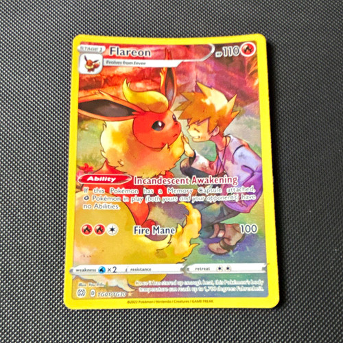 Pokémon tcg flareon tg01 - pokémon,