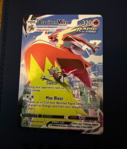 Pokémon tcg blaziken vmax - pokémon,