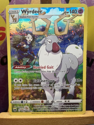 Pokemon wyrdeer tg06 astral - pokemon,