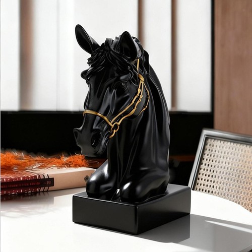 Horse head statue - horse,