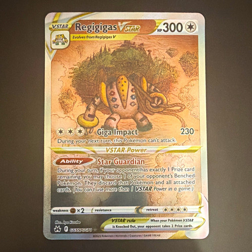 Regigigas vstar gg55 gg70 - vstar, gg55/gg70